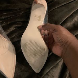 Steve Madden Shoes - Clear pumps for sale. Worn only once. Steve Madden Shoes - Clear pumps for sale. Worn only once.
